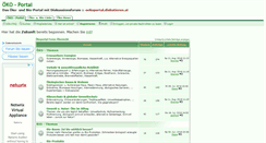 Desktop Screenshot of oekoportal.diskutieren.at
